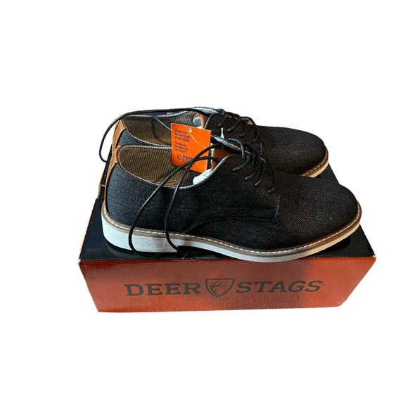 Deer Stags Denny Black Denim Young Men 4 1/2 M - Picture 3 of 5